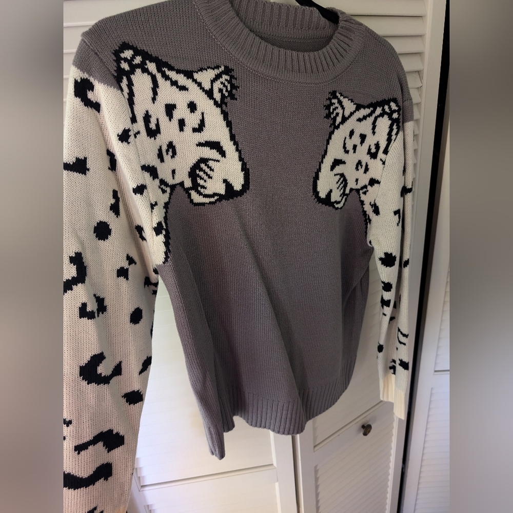 Funky Leopard Sweater